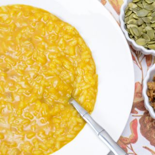 Allergy-friendly Pumpkin Risotto by Your Allergy Chefs