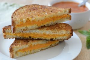 Best grilled cheese with tomato soup by Your Allergy Chefs