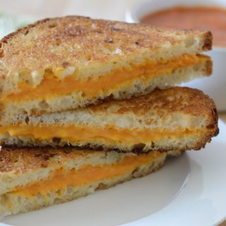 Best grilled cheese with tomato soup by Your Allergy Chefs