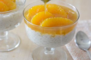 Allergy-friendly rice pudding