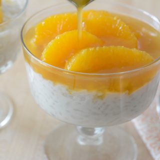 Allergy-friendly rice pudding