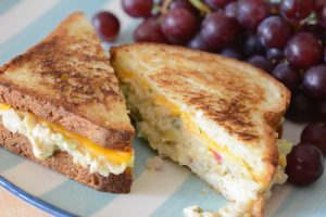 Vegan and allergy friendly Chickpea Melt