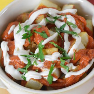 patatas bravas by Your Allergy Chefs