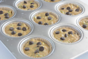 Gluten Free Zucchini Chocolate Chip Muffins