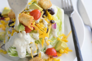 Your Allergy Chefs Southwestern Fully Loaded Wedge Salad