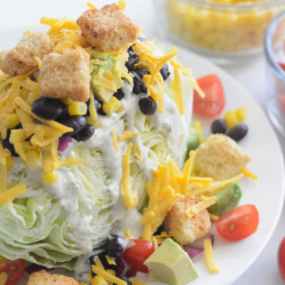 ultimate Southwestern Wedge salad