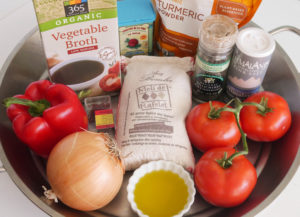 Allergen Free Vegetable Paella Recipe