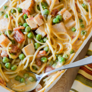 dairy free cheesy turkey spaghetti