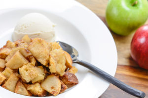 Allergen free apple brown betty recipe