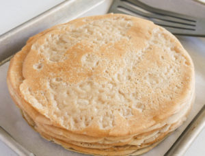 Allergy-friendly crepes