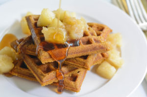 Gingerbread waffles recipe