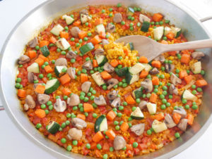 Vegetable Paella Recipe