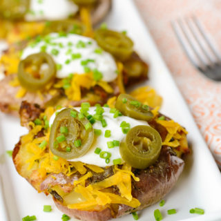 best loaded smashed potatoes