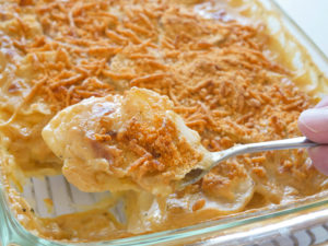 Butternut Squash and Potatoes Au Gratin