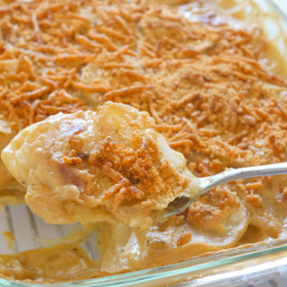 Butternut Squash and Potatoes Au Gratin