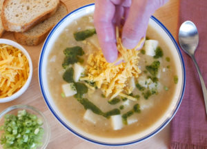  Loaded baked potato soup