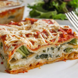 Best Garden Veggie Lasagna with Cauliflower Cream