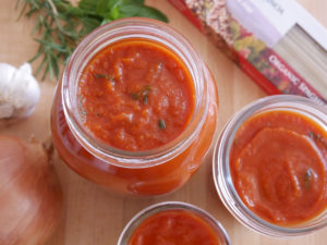 Tomato Sauce in jars