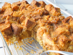 gluten free pumpkin bread pudding